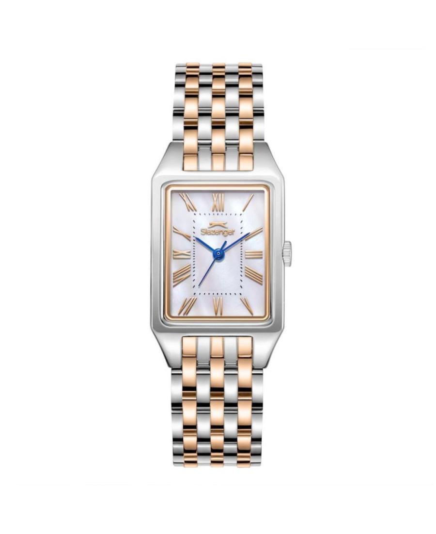 Women Klasické Quartz Analog Watch SLAZENGER SL.9.2524.3.08 Mother of Pearl Dial 22mm
