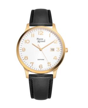 Mężczyźni Classic Analog kwarcowy Zegarek PIERRE RICAUD Srebrna Wybierz 40mm P91028.1223Q