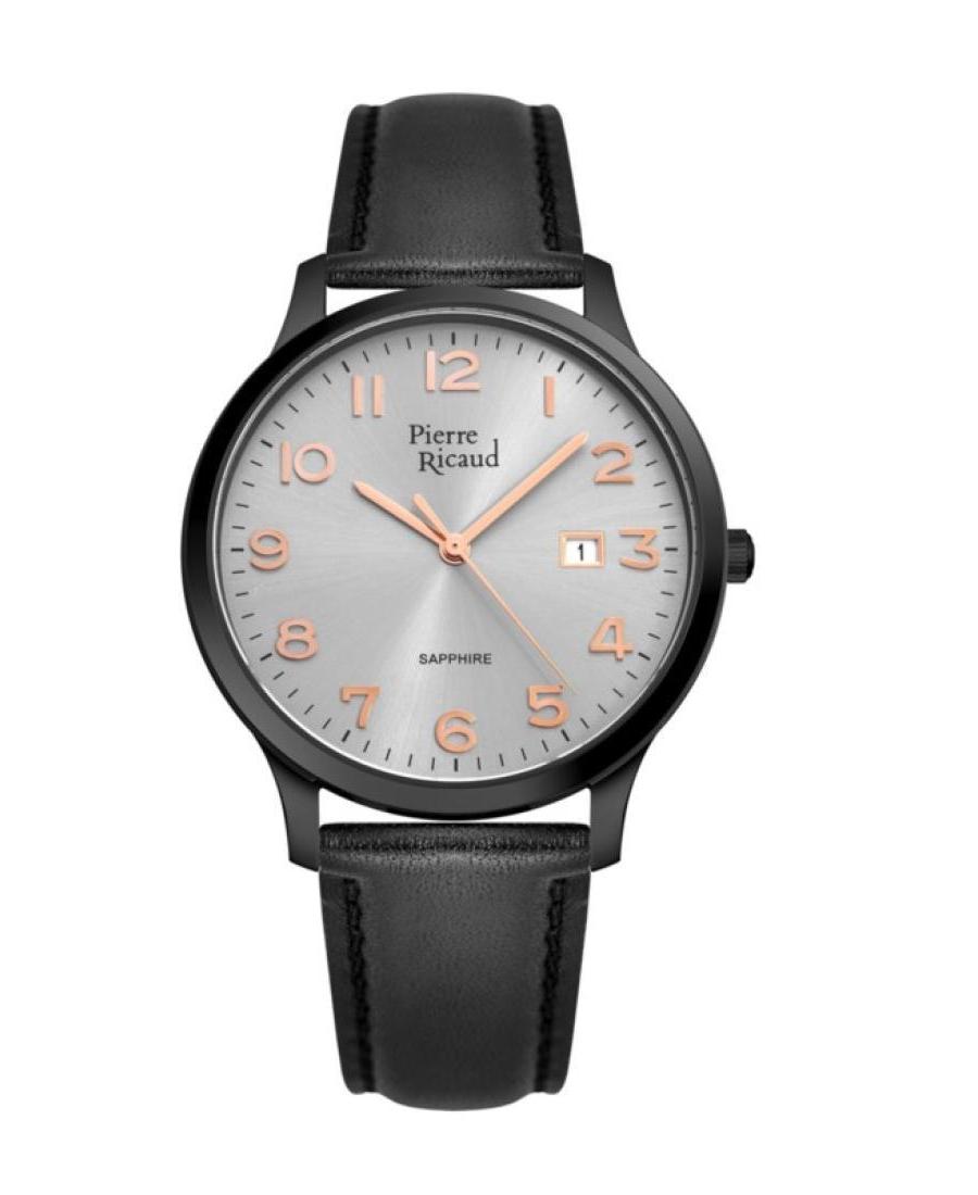 Vyriškas Classic Analog Kvarcinis Watch PIERRE RICAUD Silver color Dial 40mm P91028.B2R7Q