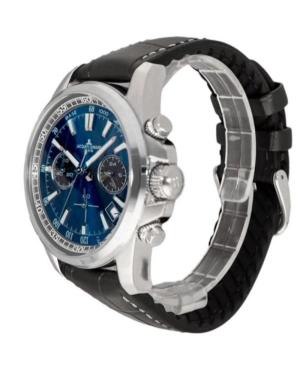 Mężczyźni klasyczny sportowy Diver kwarcowy analogowe Zegarek Chronograf JACQUES LEMANS 1-2117S Niebieska Wybierz 44mm image 7