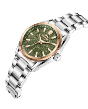 Women Classic Quartz Analog Watch SLAZENGER SL.9.2533.3.02 Green Dial 30mm image 3