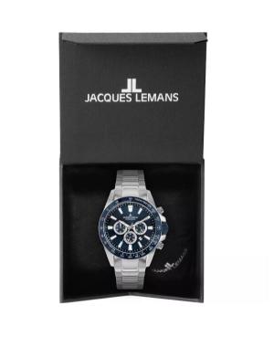 Мужские Спортивные Классические Наручные Часы JACQUES LEMANS 1-2140F изображение 1