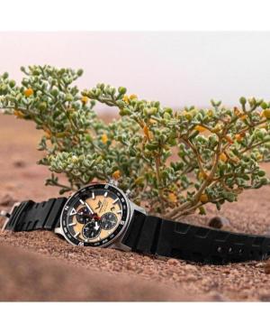 Men Sports Diver Quartz Analog Watch Chronograph VOSTOK EUROPE 6S10-598A753SLBK-TEBK Sand Dial 43mm image 9