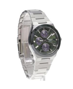 Men Klassisch Japan Quartz Analog Watch Chronograph CASIO EFS-S650D-3AEF Grün Dial image 5