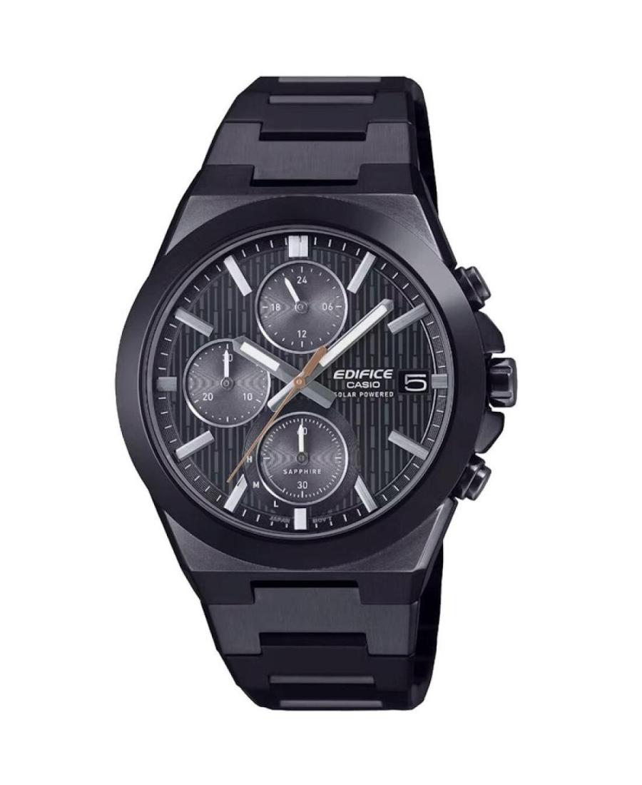 Mężczyźni klasyczny Japonia kwarcowy analogowe Zegarek Chronograf CASIO EFS-S650DC-1AEF Czarny Wybierz