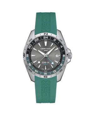 Men Sports Diver Swiss Quartz Analog Watch CERTINA C047.452.17.081.00 Grün Dial 41mm