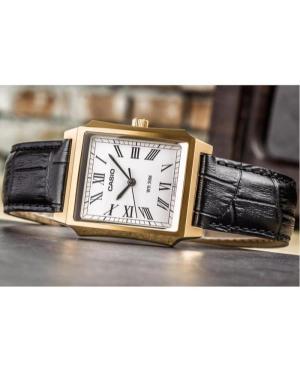 Men Classic Japan Quartz Analog Watch CASIO MTP-B190GL-7BVEF White Dial 31.5mm image 3