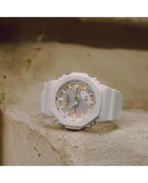 Men Sports Functional Diver Japan Quartz Analog Watch Alarm CASIO GMA-P2100PC-7AER G-Shock Mother of Pearl Dial 40.2mm image 3