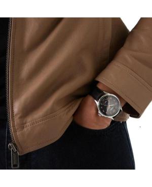 Men Classic Japan Quartz Analog Watch CASIO MTP-M110L-1AVER Black Dial 42.5mm image 2
