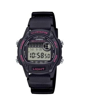 Men Klassisch Japan Quartz Digital Watch Alarm CASIO W-220H-1A2VEF Schwarz Dial 36.6mm