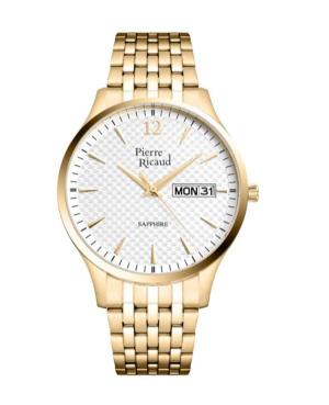 Mężczyźni Classic Analog kwarcowy Zegarek PIERRE RICAUD Srebrna Wybierz 42mm P91093.1153Q