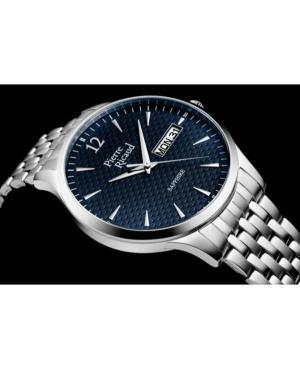Vyriškas Classic Analog Kvarcinis Watch PIERRE RICAUD Mėlyna Dial 42mm P91093.5155Q image 4
