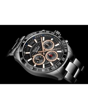 Men Classic Analog Watch PIERRE RICAUD Black Dial 44mm P97031.S1R6QF image 3