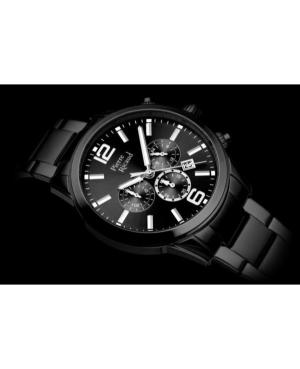 Men Classic Analog Quartz Watch Chronograph PIERRE RICAUD Černá Dial 45mm P97028.B154CH image 3