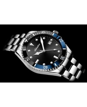 Men Classic Analog Klasické Swiss Quartz Watch ADRIATICA Černá Dial 41mm A8347.Y194QT image 4