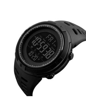 Men Sports Functional Quartz Digital Watch Timer SKMEI 1251BK Schwarz Dial 49mm image 1