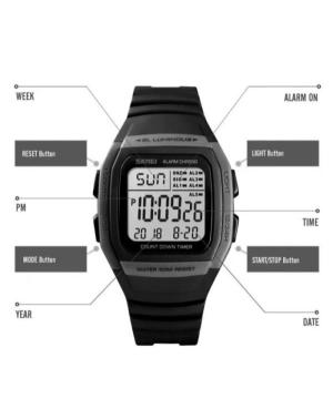 Мужские Спортивные Наручные Часы SKMEI 1278 BK изображение 1
