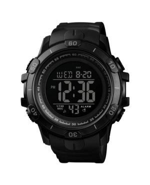 Мужские Спортивные Многофункциональные Кварцевые Цифровой Часы Timer SKMEI 1475BK Черный Циферблат 58mm