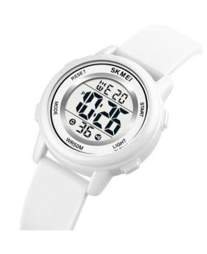 Moteriškas Su funkcijomis Sportinis Kvarcinis Digital Watch Alarm SKMEI 1721WT Silver color Dial 34mm image 2