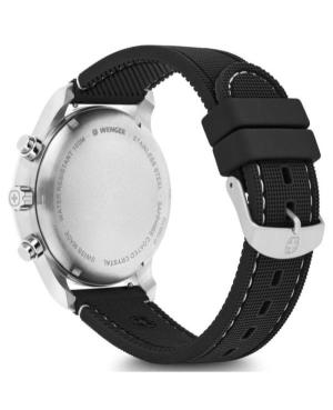Vyriškas Sportinis Swiss Kvarcinis Watch Chronograph WENGER 01.1543.119 Juodas Dial image 3