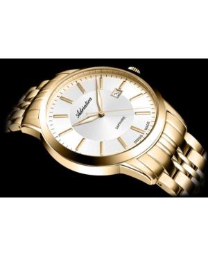 Mężczyźni Classic Analog klasyczny Szwajcar kwarcowy Zegarek ADRIATICA Srebrna Wybierz 42mm A8306.1113Q image 4