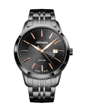 Men Classic Analog Classic Swiss Quartz Watch ADRIATICA Black Dial 42mm A8306.S1R6Q image 1