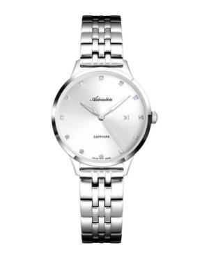 Moteriškas Classic Analog Swiss Kvarcinis Watch ADRIATICA Sidabras Dial 32.1mm A3831.5143Q