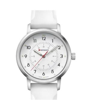 Women Classic Sports Swiss Quartz Analog Watch WENGER 01.1621.112 White Dial 35mm image 1