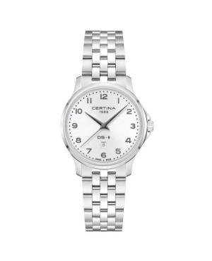Women Klasické Swiss Quartz Analog Watch CERTINA C045.010.11.032.00 Silver Dial