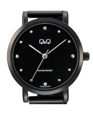 Women Fashion Classic Japan Quartz Analog Watch Q&Q C35A-013PY image 2