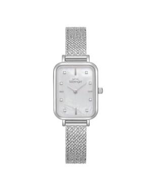 Женские Классические Кварцевые Аналоговый Часы SLAZENGER SL.9.2550.3.01 Перламутровый Циферблат 22mm