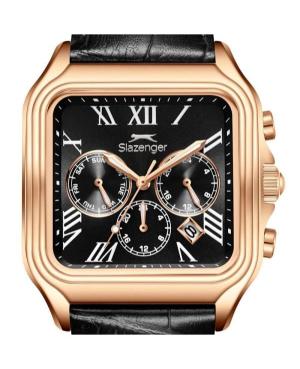 Men Klassisch Quartz Analog Watch SLAZENGER SL.9.2548.2.04 Blau Dial 40mm image 3