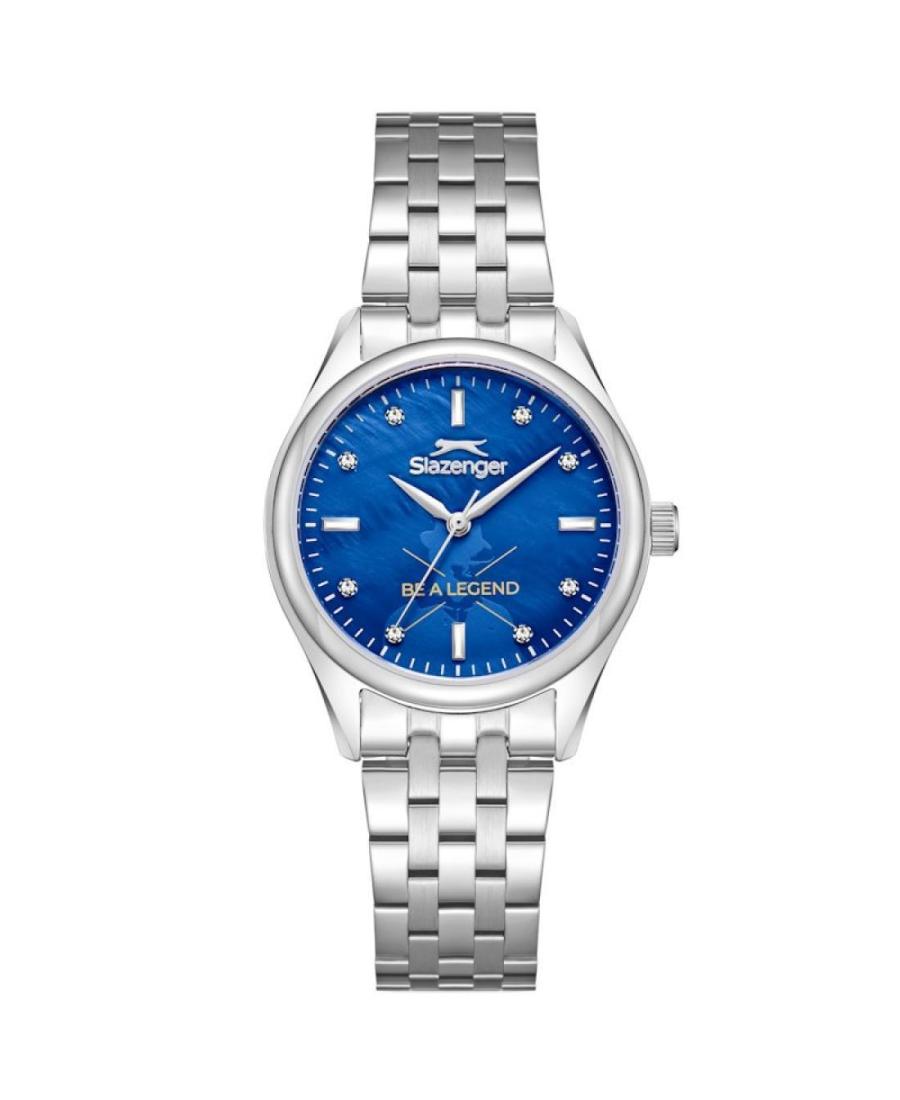 Women Classic Quartz Analog Watch SLAZENGER SL.9.2528.3.08 Blue Dial