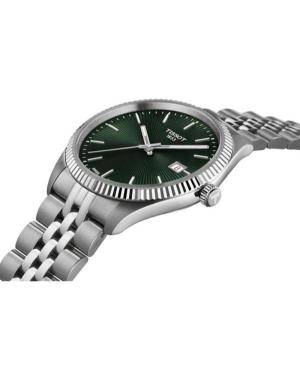 Чоловічий Класичний Швейцарський Наручний Годинник TISSOT T156.410.11.091.00 image 7