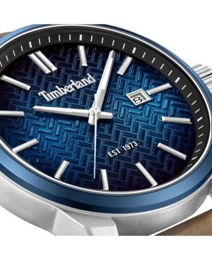 Mężczyźni klasyczny kwarcowy analogowe Zegarek TIMBERLAND TDWGB0054902 Niebieska Wybierz 44mm image 9