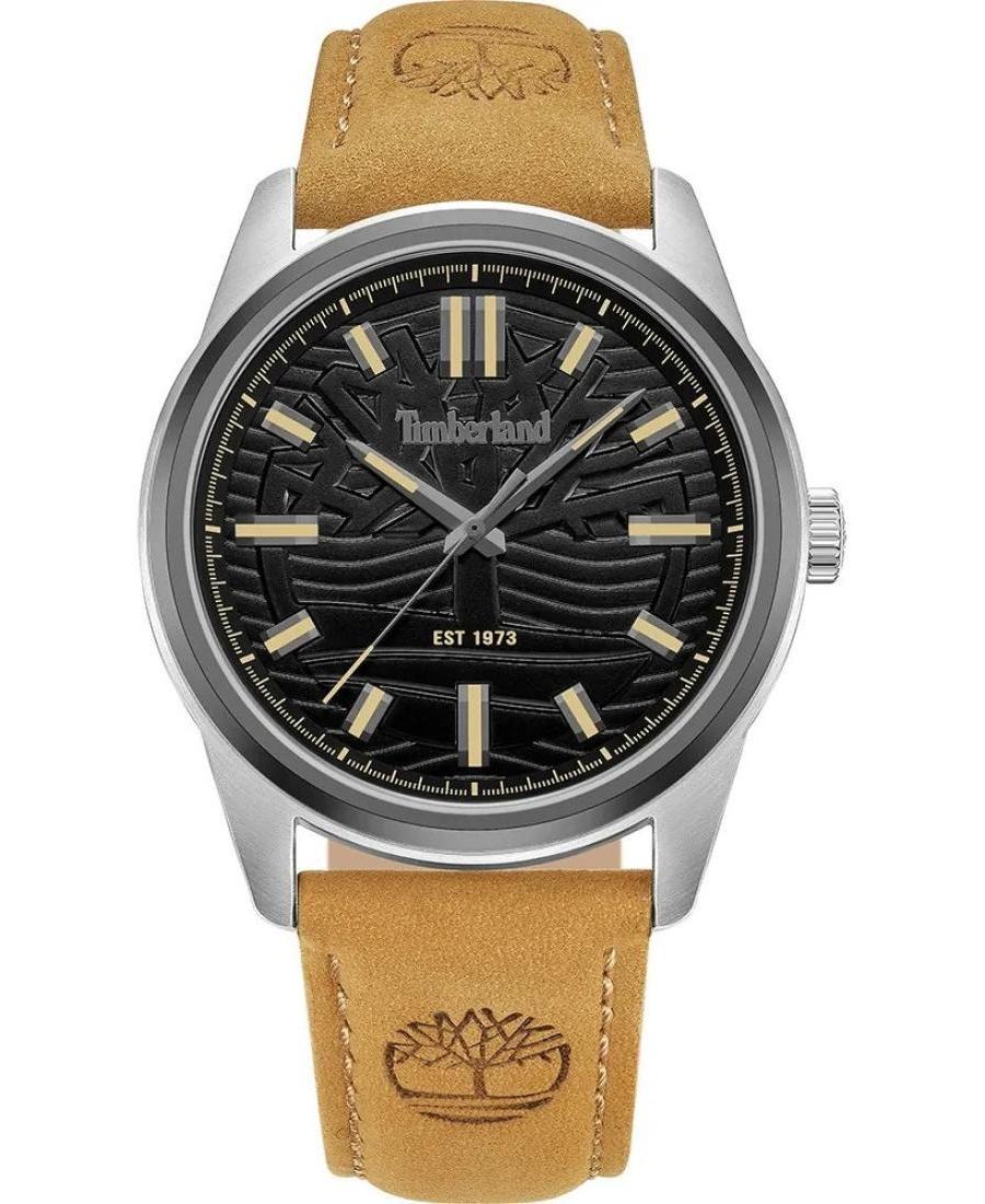 Men Fashion Classic Quartz Analog Watch TIMBERLAND TDWGB0041204 Black Dial 45mm