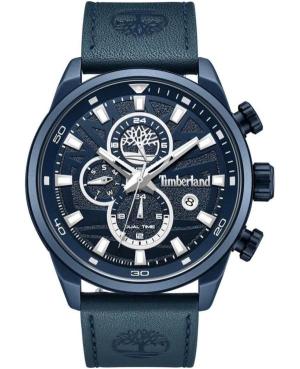 Men Fashion Classic Quartz Analog Watch TIMBERLAND TDWGF0056303 Blue Dial 46mm image 1