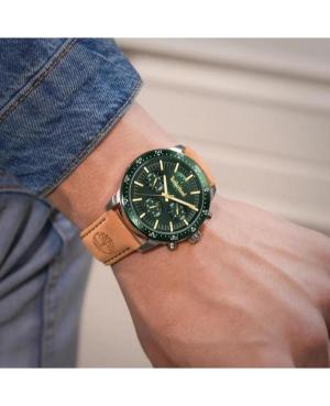 Men Klasické Sports Quartz Analog Watch TIMBERLAND TDWGF0029001 Zelená Dial 44mm image 10
