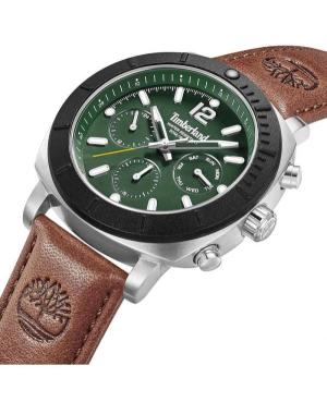 Men Fashion Classic Quartz Analog Watch TIMBERLAND TDWGF0074902 Green Dial 46mm image 7