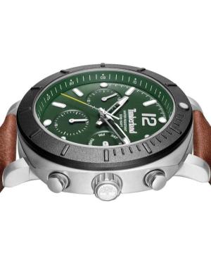 Men Fashion Klassisch Quartz Analog Watch TIMBERLAND TDWGF0074902 Grün Dial 46mm image 8