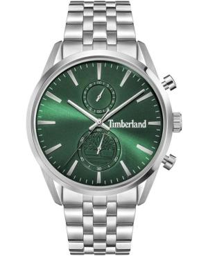 Men Fashion Klassisch Quartz Analog Watch Chronograph TIMBERLAND TDWGI0068703 Grün Dial 43mm