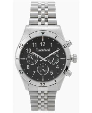 Men Klassisch Quartz Analog Watch TIMBERLAND TDWGK0054703 Silver color Dial 46mm