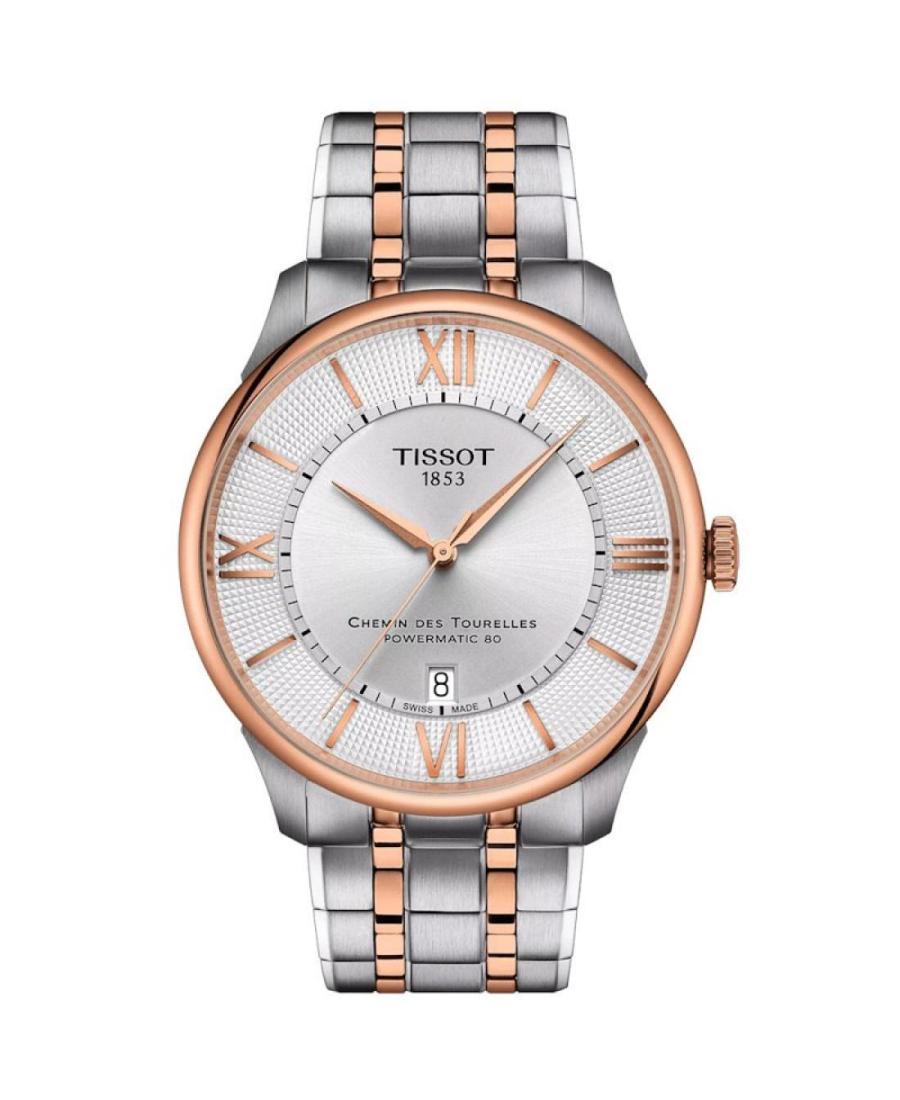 Men Classic Luxury Swiss Automatic Analog Watch TISSOT T139.407.22.038.00 Silver Dial 42mm