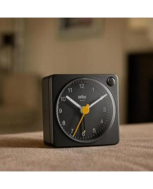 Braun BC02XB travel quartz alarm clock Plastic Black image 1