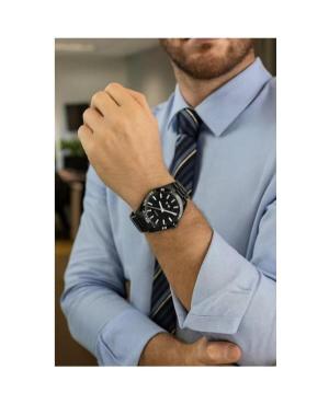Men Fashion Klasické Japan Quartz Analog Watch Q&Q Q86B-005PY Černá Dial 42mm image 1