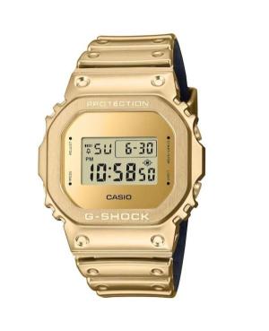 Vyriškas Sportinis Su funkcijomis Diver Japoniškas Kvarcinis Digital Watch Timer CASIO GM-5600YMG-9ER Aukso spalvos Dial 50mm