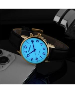 Men Klassisch Quartz Analog Watch PERFECT EL001W-04 Weiß Dial 40mm image 2