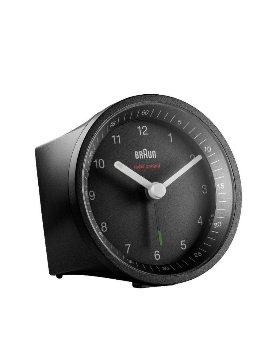 Braun BC07B-DCF Quartz Alarm Clock Plastic Black