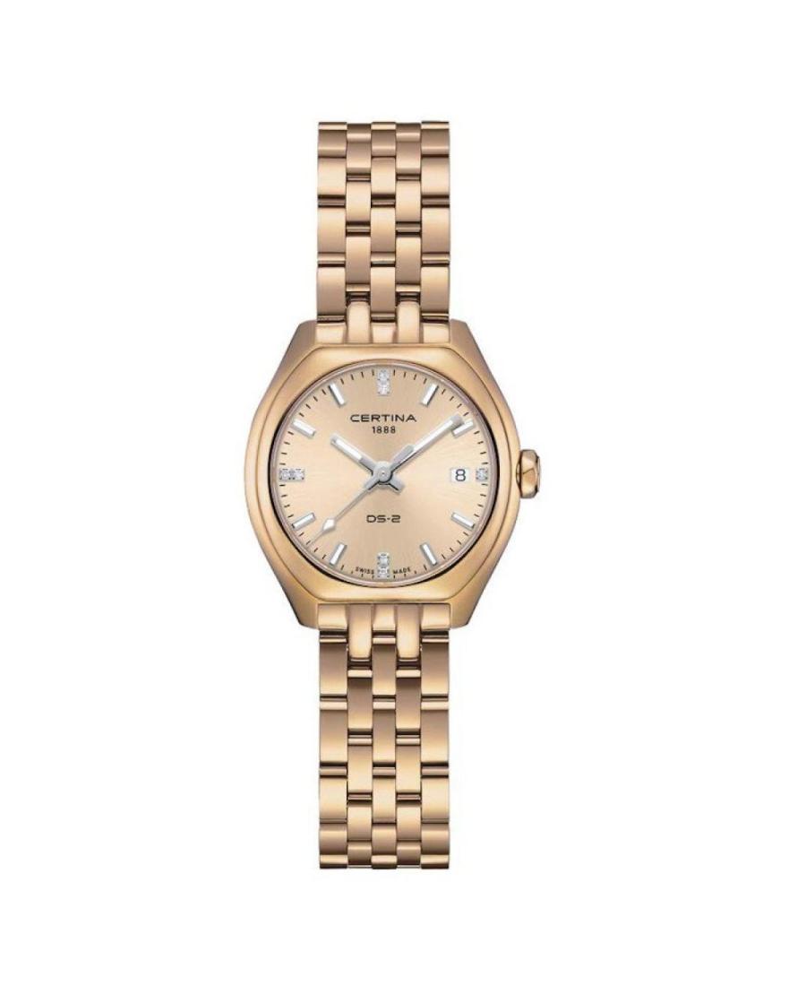 Жіночий Класичний Швейцарський Наручний Годинник CERTINA C049.210.33.026.00
