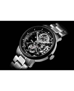 Men Classic Analog Luxury Swiss Automatic Watch ADRIATICA Schwarz Dial 45mm A8888.4114M image 2